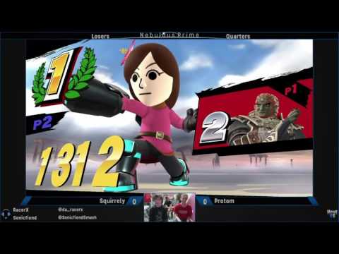 Nebulous Prime Sm4sh Singles #61: Losers - Quarters: Squirrely vs. Protom