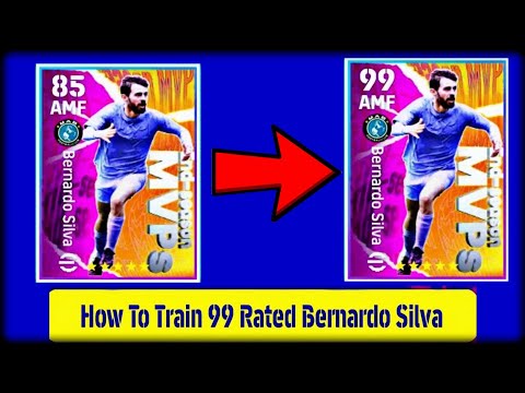 99 rated Bernardo Silva Training Max level in efootball 2023🔥|