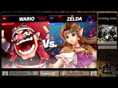 MTM Ultimate #13 [Losers QF] Hellclapper (wario) vs Paulzerrss (zelda)