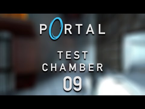 Portal - Test Chamber 09 [Gameplay Walkthrough] 1080p 60 fps