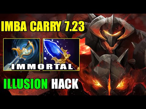 [Chaos Knight] New IMBA Carry Scepter Build Illusion Hack Destroyed Everyone (FullGame Dota2 7.23a)