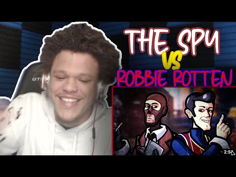 @FreshyKanal The Spy vs Robbie Rotten Rap Battle REACTION!!!