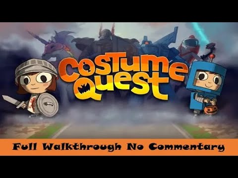 Costume Quest 1 Full Walkthrough No Commentary