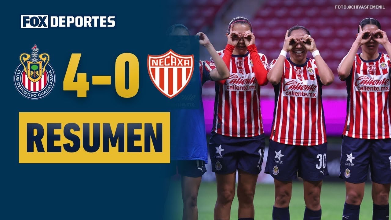 🔥 ¡GOLEADA EN CASA! | Chivas 4-0 Necaxa | HIGHLIGHTS | Jornada 17 | Liga MX Femenil 2025