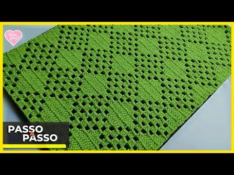 SIMPLES É LINDA, BASE PARA TAPETE DE CROCHÊ ABACATE