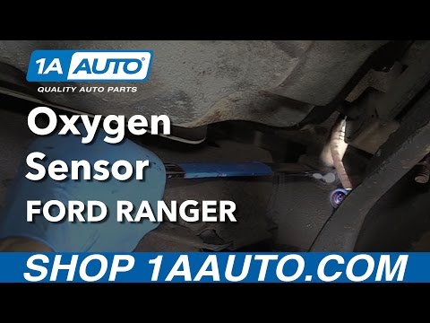 Location of the Ford Ranger oxygen sensor.