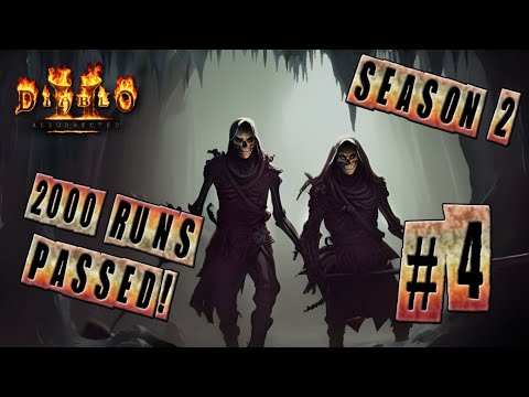 MY LIFE IN PIT - EPISODE 4 - 400 RUNS / Loot Highlights / Season 2 / Diablo 2 Resurrected /  D2R