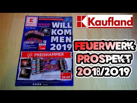 KAUFLAND FEUERWERKS PROSPEKT 2018/2019 | Silvester2K