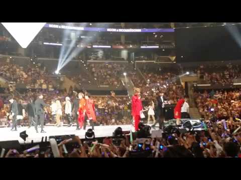 KCON 2015 day 1 concert finale.