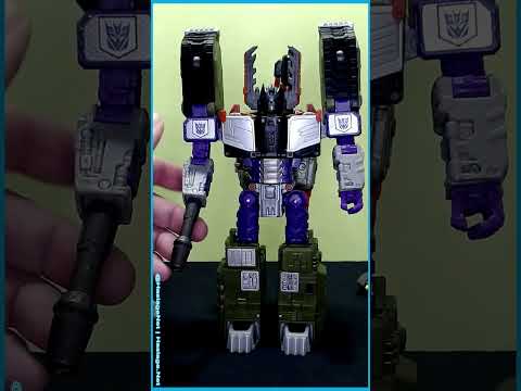 Powerlinxed Burning Megatron - Transformers Legacy Evolution & United Armada #Shorts