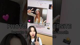 Photobooth Website to take Cute Aesthetic Picture Stripes 💖 #kbeauty #douyin #korean #trend #viral