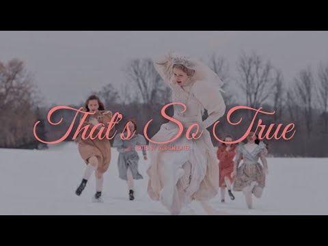 That's So True  ||  Multifemale Girlhood