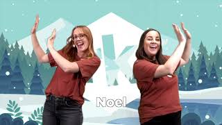 NOEL! Hillsong Young &amp; Free / Motions and Lyrics for Kids!