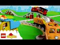 All Aboard the Train Song + More Nursery Rhymes | Learning For Toddlers | LEGO DUPLO