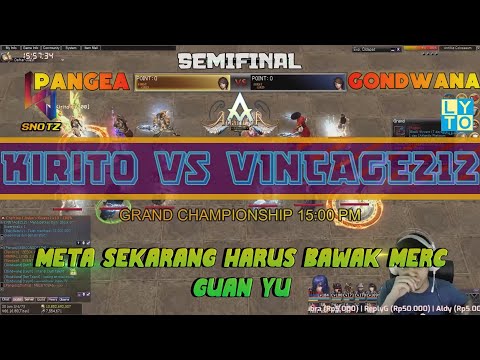 [GRAND CHAMPIONSHIP PM]Kirito VS VINTAGE212 13/2/2022 - ATLANTICA REBIRTH INDONESIA