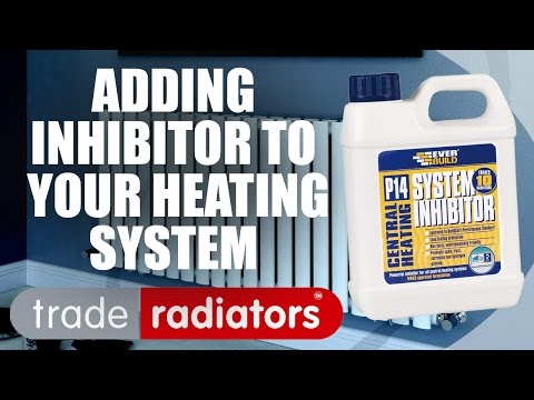 Adding Inhibitor Fluid to Central Heating System