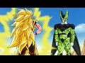 ️ GOKU TURNS SUPER SAIYAN 3 AGAINST CELL IN DRAGON BALL Z EXTRA PREPARED GOKU AT THE CELL GAMES