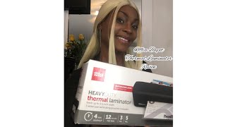 Get The Perfect Laminating Set-up With Office Depot's Heavy-duty Thermal Laminator!