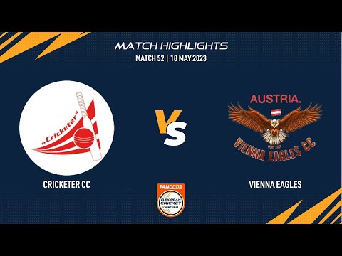Match 52 - CCC vs VEA | Highlights | FanCode ECS Austria | 18 May 2023 | ECS23.348