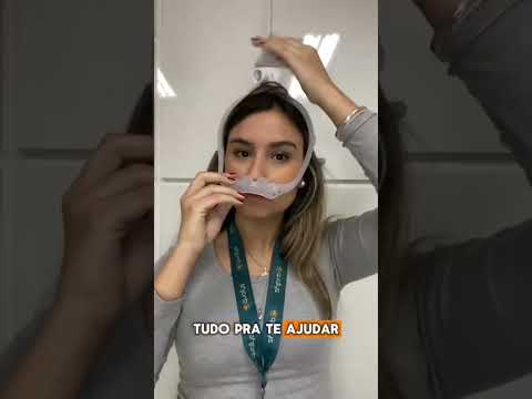 Vídeo com dicas para usar o CPAP com mais conforto