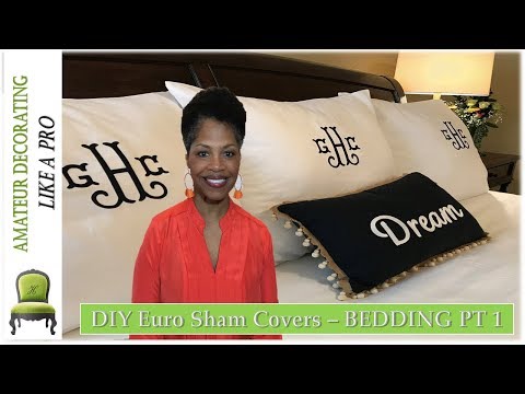 image-What is a Euro pillow sham?