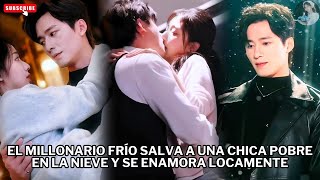 El millonario frío salva a una chica pobre en la nieve y se enamora locamente #películas #drama #ceo