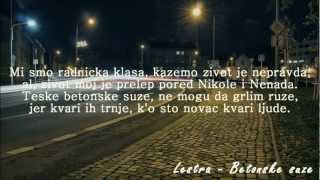 Lestra - Betonske suze