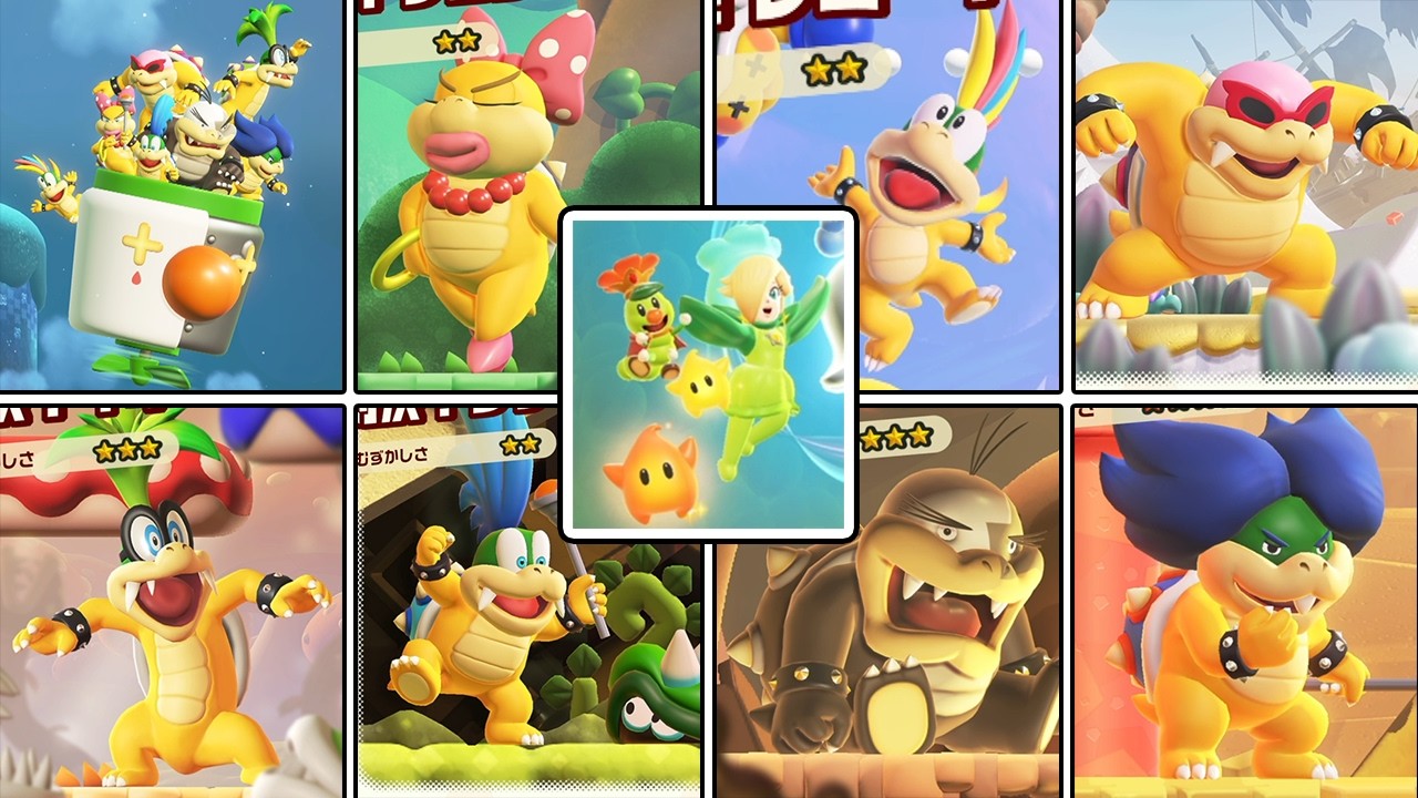 マリオワンダー リンリンパーク【Switch2】2人プレイ ロゼッタ チコ 全クッパ7人衆 ボス戦 まとめ ニンテンドースイッチ2