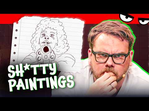 DAS ist doch eindeutig, denk mal kurz nach!| Filme erraten anhand von SH**TY PAINTINGS