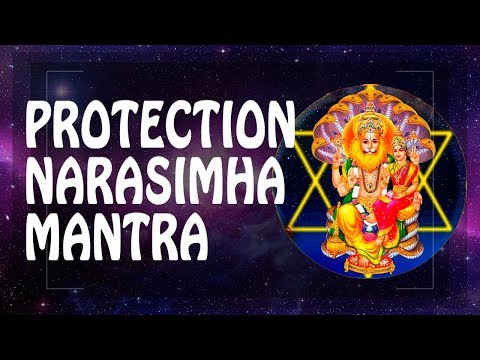 GREAT PROTECTION MANTRA - NARASIMHA LORD MANTRA ॐ MAN POWER MANTRA of spirituality (PM)