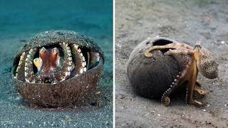 Coconut Octopus 🐙 The Shell-Stealing Genius!