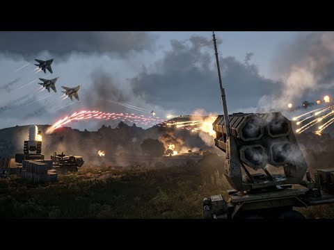 MIM Defender & C-RAM vs Fighter jet - Military Simulation - Arma 3