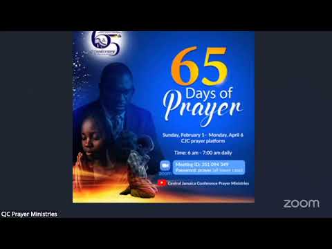 CJC Virtual Prayer Platform-February 21,2026-21 Day Of The 65 Days Of Prayer Marathon For CJC