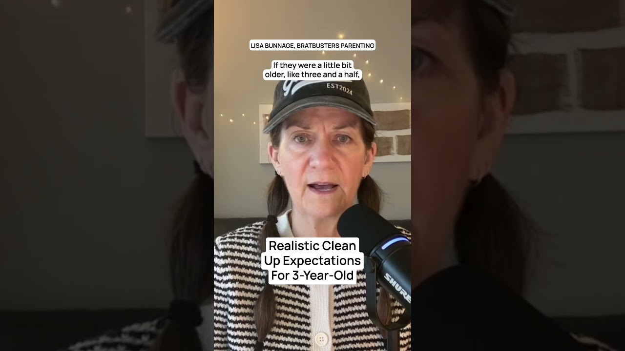 Realistic Clean Up Expectations For 3-Year-Old