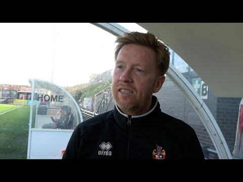 Post Match | Ian Clark | Scarborough Athletic (A)