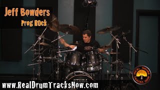 Real Drum Tracks now! Jeff Bowders - Prog Rock