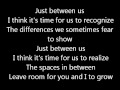 Rush-Entre Nous (Lyrics)