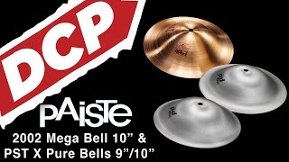 Video thumbnail for Paiste 2002 Mega Bell 10" and PSTX Pure Bells 9" and 10" by Drum Center of Portsmouth