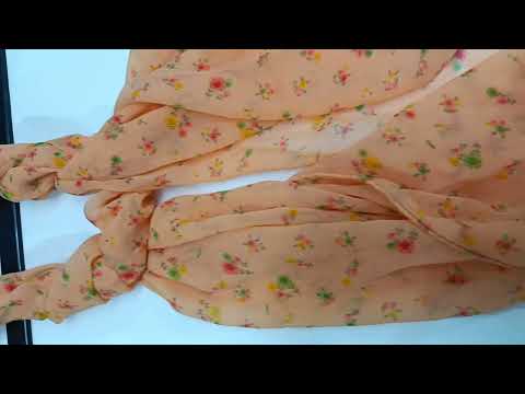 Female cotton buterfly prined scarves