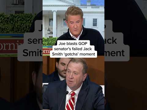 Joe blasts GOP senator's failed Jack Smith 'gotcha' moment