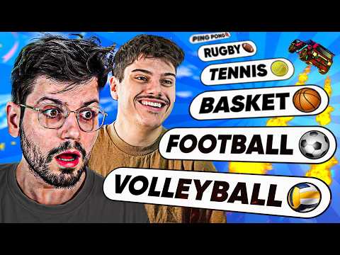ON S'AFFRONTE DANS TOUS LES SPORTS SUR ROCKET LEAGUE