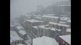 preview picture of video 'Nevicata a Muro Lucano (PZ)'