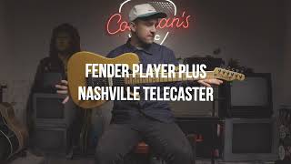 Video thumbnail for Fender Player Plus Nashville Telecaster! by Coleman's Music