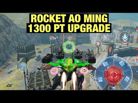 1300 Pt Titan Upgrades to Patch Ao Ming Nerf + Rocket Ao Ming Gameplay | War Robots Champion League