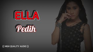 PEDIH - ELLA (HIGH QUALITY AUDIO) WITH LYRIC | KOLEKSI SLOW ROCK WANITA MALAYSIA