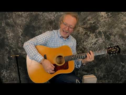 Video Demo Vintage RARE 1967 Guild D-44 NT Spruce Pearwood Dreadnought Acoustic Guitar Pro Setup New String Original Hard Shell Case image 23