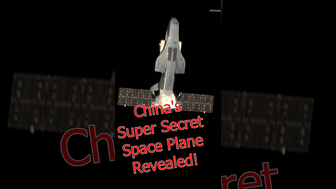 China's Super Secret Spaceplane Finally Revealed