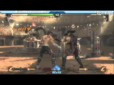 EVO2K11  TO8 MAtch Mortal Kombat 9 PerfectLegend vs jop