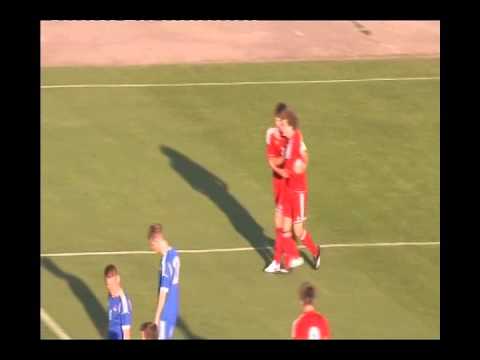 Первый гол Кротова Александра за молодежную сборную