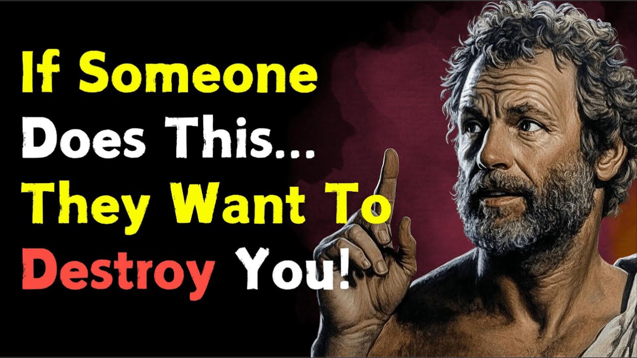 5 Signs You're Dealing With Someone Who Wants To DESTROY You | STOIC PHILOSOPHY